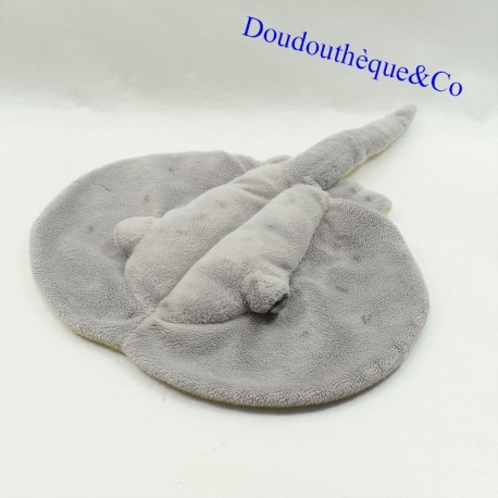 Plüsch Rochen Seefisch graue Augen Kunststoff 31 cm Plüsch Rochen Seefisch graue Augen Kunststoff 31 cm