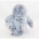 Peluche chouette JELLYCAT Bashfuls gris bleu chiné chouette 29 cm