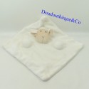 Doudou flat sheep J-LINE JLINE white 26 cm