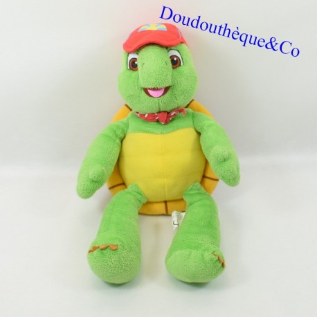 Plush turtle Franklin DUJARDIN animated series 30 cm