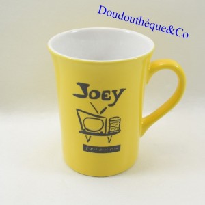 Mug Friends LIPTON JOEY tazza gialla tè ceramica serie TV
