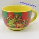 Tasse Scooby-Doo JACQUOT Scoubidou und Sammy gelbe und rote Schale 8 cm HANNA- BARBERA