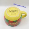 Tasse Scooby-Doo JACQUOT Scoubidou und Sammy gelbe und rote Schale 8 cm HANNA- BARBERA