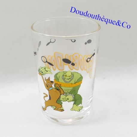 Glass Scooby-Doo AMORA mustard dog Scoubidou HANNA-BARBERA