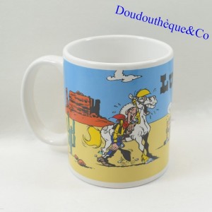 Tasse Lucky Luke QUICK Keramik Jahrgang 2009 BD 10 cm