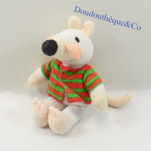 Plush Mimi the mouse MAISY LUCY COUSINS red and green jacket 18 cm