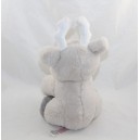 Peluche renne PRIMARK beige blanc gris cerf 28 cm