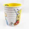 Mug Astérix et Obélix PARC ASTERIX lettre F collection AZ jaune blanc 10 cm