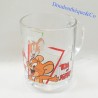 Glass cup Jerry mouse PARABAHCE tom and jerry mug 9 cm