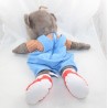 Pijama de felpa Little Brown bear JEMINI mono azul 50 cm