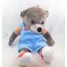 Plush range pyjamas Little Brown bear JEMINI blue overalls 50 cm