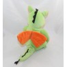 Dragón de peluche ALTHANS verde naranja 30 cm