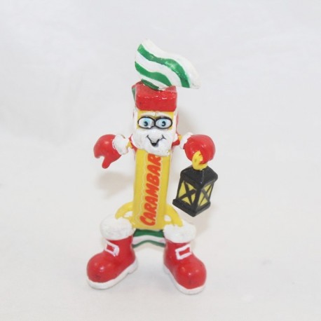 Werbefigur Karambar Weihnachtsmann Geschenke PVC 9 cm