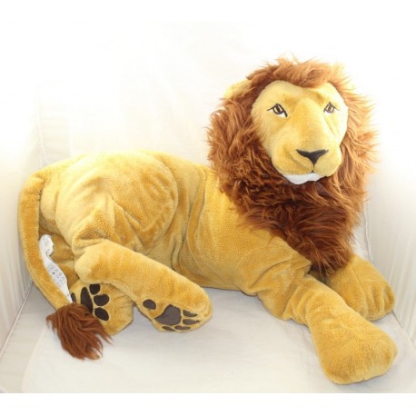 Peluche XXL león IKEA Djungelskog grande felpa marrón 60 cm