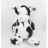 Peluche mucca JELLYCAT Bashfuls bianco e nero 31 cm