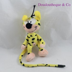 Mini peluche Marsupilami PARC SPIROU jaune tâches noires