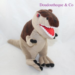 Brown T-Rex dinosaur plush toy