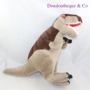 Peluche T-Rex dinosaure marron