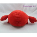 Cuerpo de cangrejo de felpa bola roja