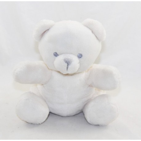 Plüschbär TEX BABY elfenbeinweißes Gesicht bestickt mit grauem Faden 20 cm Plüschbär TEX BABY elfenbeinweißes Gesicht bestickt mit grauem Faden 20 cm
