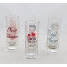 Set of 3 liquor glasses Betty Boop AVENUE OF THE STARS 2005 Little Angel Demon Jet set 11 cm