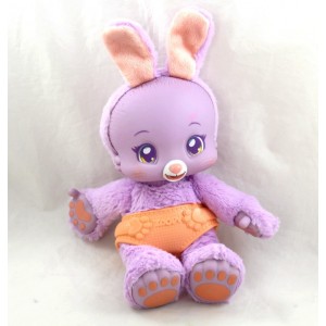 Plush sound rabbit BAOBAB Zoopy Babies 2014 purple diaper panties orange 28 cm