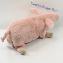 Peluche cochon IKEA Knorrig animaux de la ferme cochonne rose 40 cm