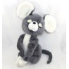 Peluche mouse DAKIN & CO grigio vintage 1976 mani graffio 28 cm