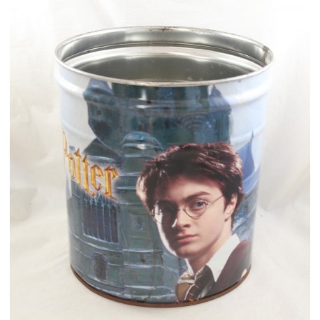 Paper basket Harry Potter MODLING metal trash can Harry Hermione and Griffon 28 cm
