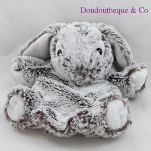 Doudou puppet rabbit CREATIONS DANI gray