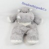 Plush hippopotamus ETAM range pyjama cuddly toy hot water bottle gray 43 cm
