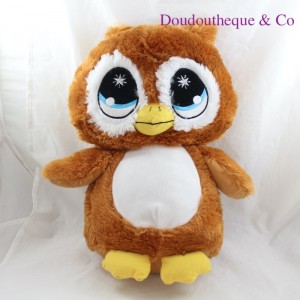 Peluche hibou HB LEISURE chouette marron