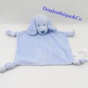 Flat dog cuddly toy PRIMARK EARLY DAYS blue stripes 24 cm