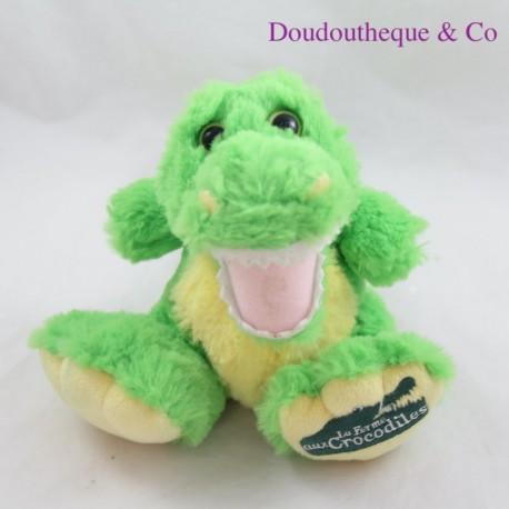 Crocodile plush THE CROCODILE FARM green seated