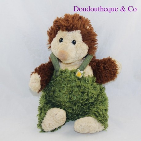 Plüsch Igel TRUDI grüner Overall Plüsch Igel TRUDI grüner Overall