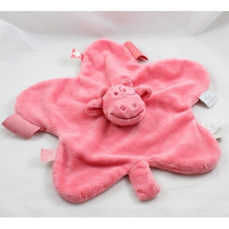 Flaches Kuscheltier Lola NOUKIE'S Pink Star Powder Schnullerclip 33 cm Flaches Kuscheltier Lola NOUKIE'S Pink Star Powder Schnullerclip 33 cm