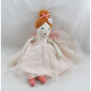 Fairy doll MOULIN ROTY Once upon a time sequined tulle dress 26 cm