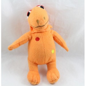 Plüsch Casimir Jahrgang 2011 orange Dinosaurier Kinderinsel 22 cm