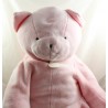 Large plush cat DOUDOU ET COMPAGNIE I love my cuddly toy DC3180 pink 70 cm
