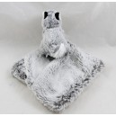 Doudou handkerchief Husky dog CREATIONS DANI mottled gray white 28 cm