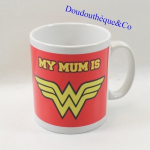 Mug Wonder Woman DC COMICS logo super héroïne 9 cm