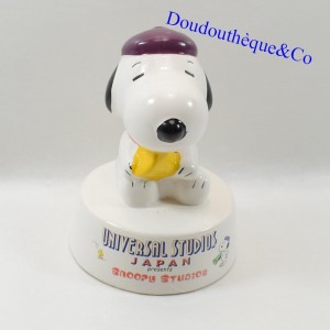Tirelire Snoopy UNIVERSAL STUDIOS JAPAN Peanuts Nissay 1999 15 cm