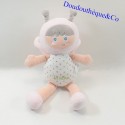 Plush butterfly doll LA NINA pink polka dot 26 cm