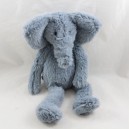 Elefante de peluche Sweetie JELLYCAT London azul pelo largo 30 cm