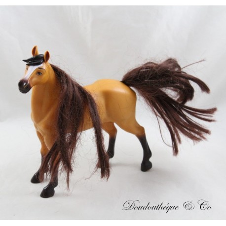 Figur Pferd Spirit JUST PLAY braun schwarzes Haar zum Stylen 2019 17 cm Figur Pferd Spirit JUST PLAY braun schwarzes Haar zum Stylen 2019 17 cm