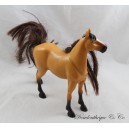 Figurine cheval Spirit JUST PLAY marron noir chevelure a coiffer 2019 17 cm