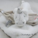 Unicorn flat cuddly toy BABY NAT' white beige