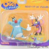 Oggy Figuren und eine Kakerlake LANSAY Cartoon Held