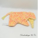 Flat elephant cuddly toy HAPPY HORSE orange yellow