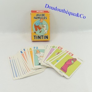 Jeu de familles Tintin Hergé tintin licensing 1993 Vintage